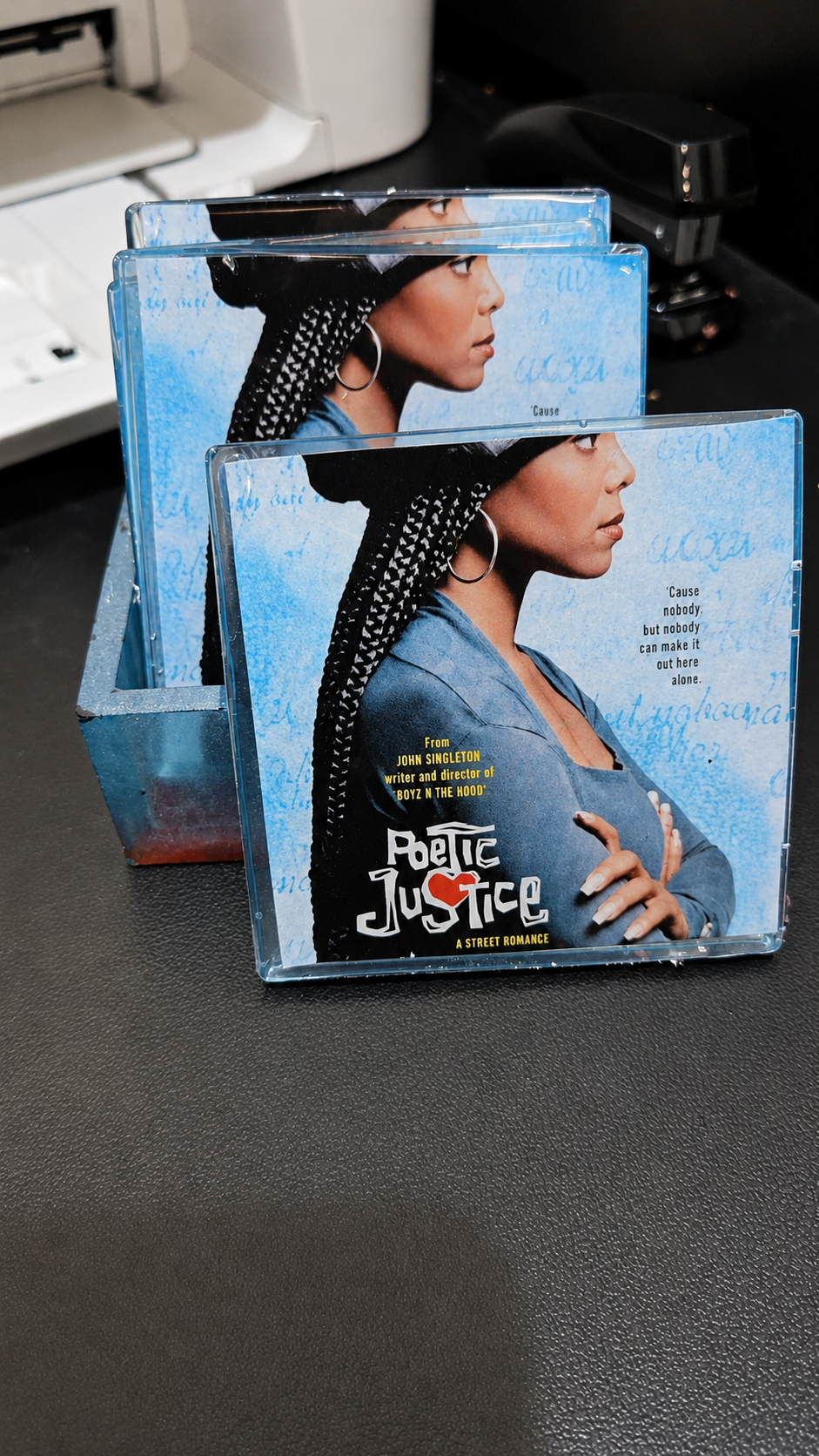 Poetic Justice Coaster Set(5pc) with holder