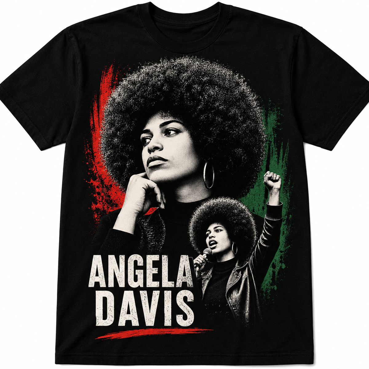 Angela Davis Graphic T-Shirt(Unisex)