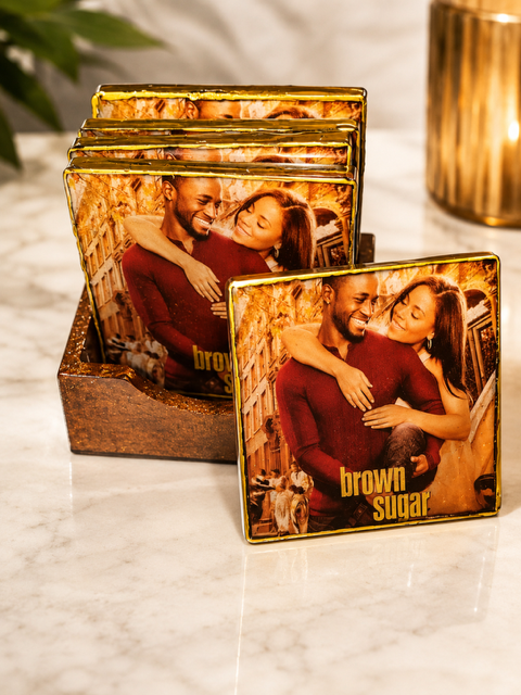 Brown Sugar Coaster Set